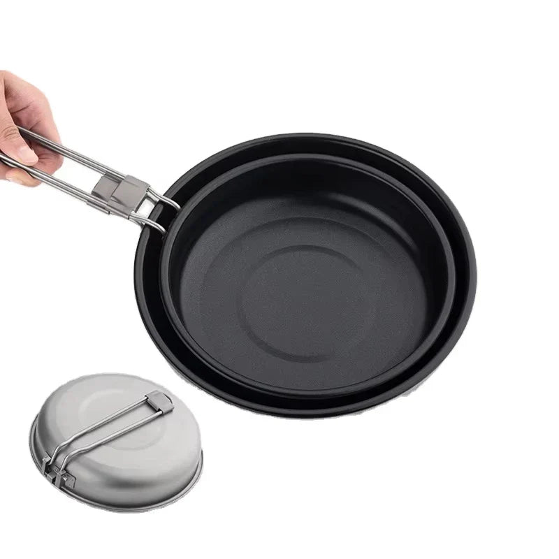 Titanium Non Stick Frying Pan Pots Kitchenware Ceramic Coating Cooking Pan Non Stick Cookware Set cooking pot non stick tools